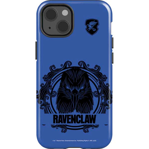 Wizarding Worlds Harry Potter Ravenclaw Illustration iPhone 15 Impact Case