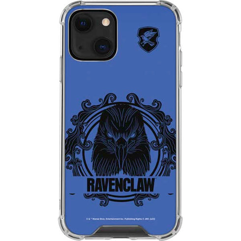 Wizarding Worlds Harry Potter Ravenclaw Illustration iPhone 14 Plus Clear Case