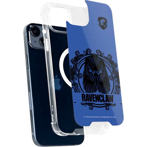Wizarding Worlds Harry Potter Ravenclaw Illustration iPhone 15 Plus MagSafe Case