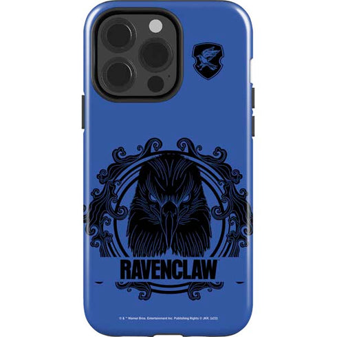 Wizarding Worlds Harry Potter Ravenclaw Illustration iPhone 15 Pro Impact Case