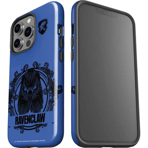 Wizarding Worlds Harry Potter Ravenclaw Illustration iPhone 14 Pro Impact Case