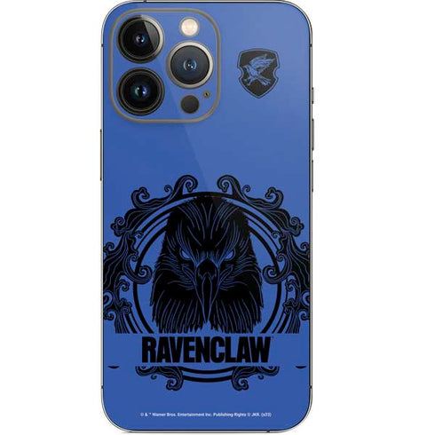 Wizarding Worlds Harry Potter Ravenclaw Illustration iPhone 14 Pro Skin