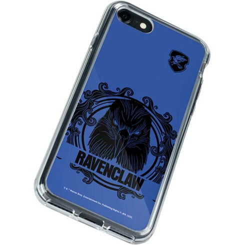 Wizarding Worlds Harry Potter Ravenclaw Illustration iPhone SE (2nd & 3rd Gen) Clear Case
