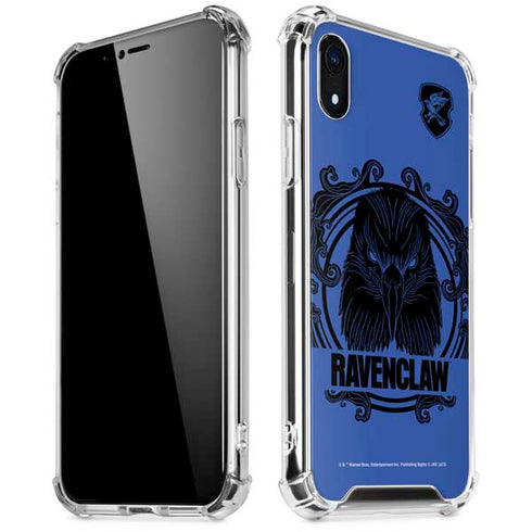 Wizarding Worlds Harry Potter Ravenclaw Illustration iPhone XR Clear Case