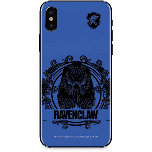 Wizarding Worlds Harry Potter Ravenclaw Illustration iPhone XS Skin
