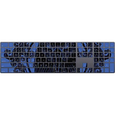 Wizarding Worlds Harry Potter Ravenclaw Illustration Magic Keyboard with Numeric Keypad Skin