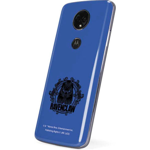 Wizarding Worlds Harry Potter Ravenclaw Illustration Moto E5 Plus Skin