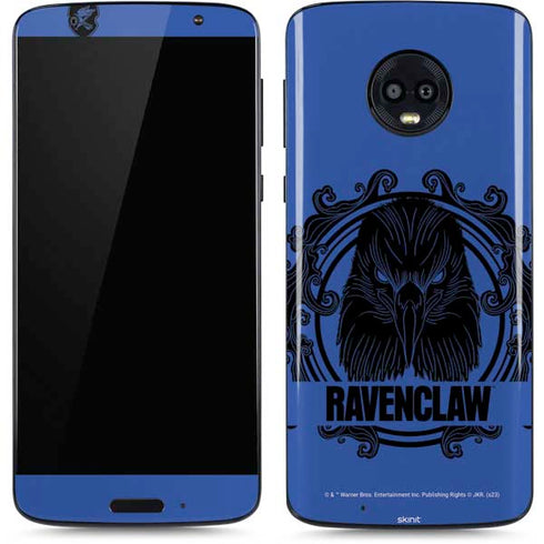 Wizarding Worlds Harry Potter Ravenclaw Illustration Moto G6 Skin