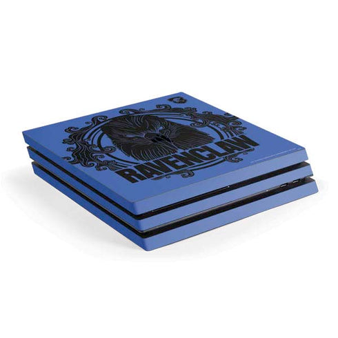 Wizarding Worlds Harry Potter Ravenclaw Illustration PS4 Pro Console Skin