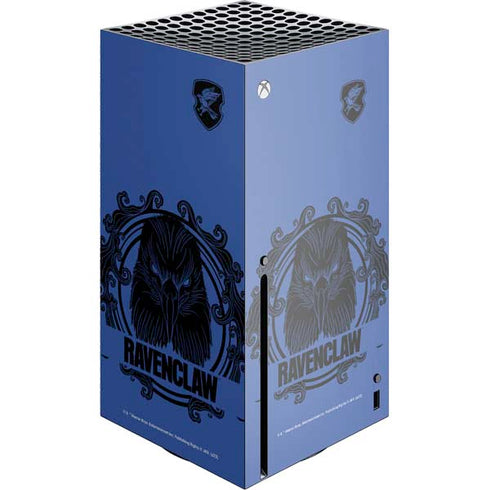Wizarding Worlds Harry Potter Ravenclaw Illustration Xbox Series X Console Skin