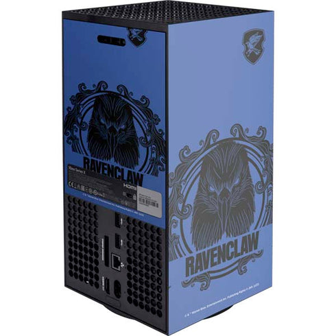 Wizarding Worlds Harry Potter Ravenclaw Illustration Xbox Series X Console Skin