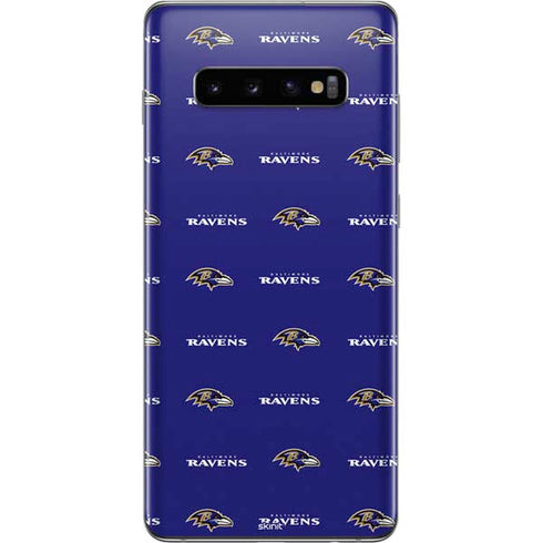 NFL Baltimore Ravens Blitz Series Galaxy S10 Plus Skin