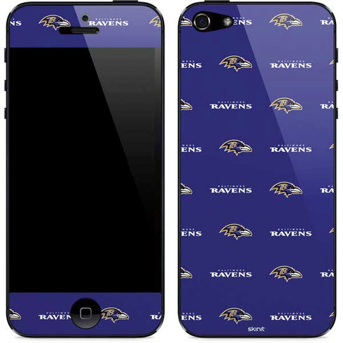 NFL Baltimore Ravens Blitz Series iPhone 5/5s/5SE Skin