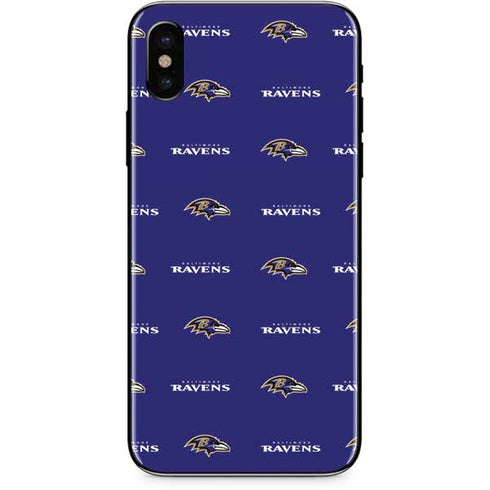 NFL Baltimore Ravens Blitz Series iPhone X Skin