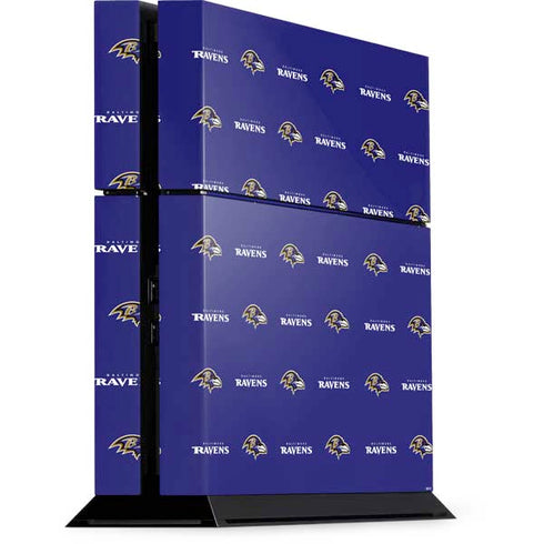 NFL Baltimore Ravens Blitz Series PS4 Console Skin