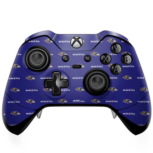 NFL Baltimore Ravens Blitz Series Xbox One Elite Controller Skin