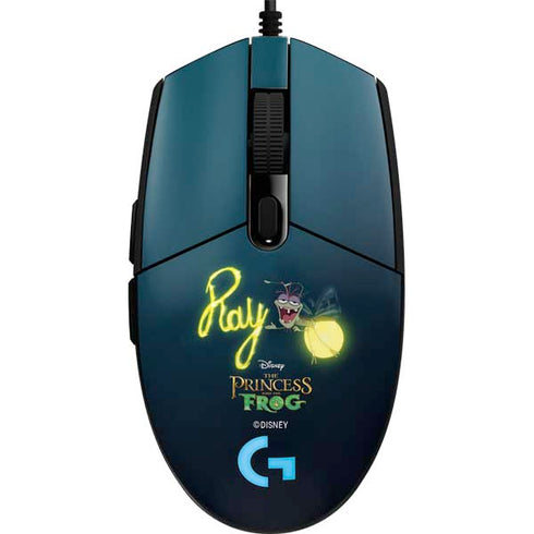 Disney Princess and The Frog Ray G203 Prodigy RGB Wired Gaming Mouse Skin