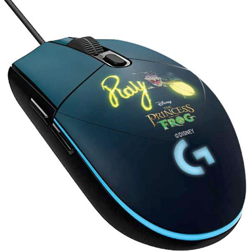 Disney Princess and The Frog Ray G203 Prodigy RGB Wired Gaming Mouse Skin
