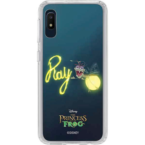 Disney Princess and The Frog Ray Galaxy A10e Clear Case