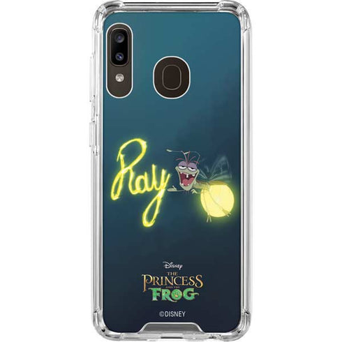 Disney Princess and The Frog Ray Galaxy A30 Clear Case