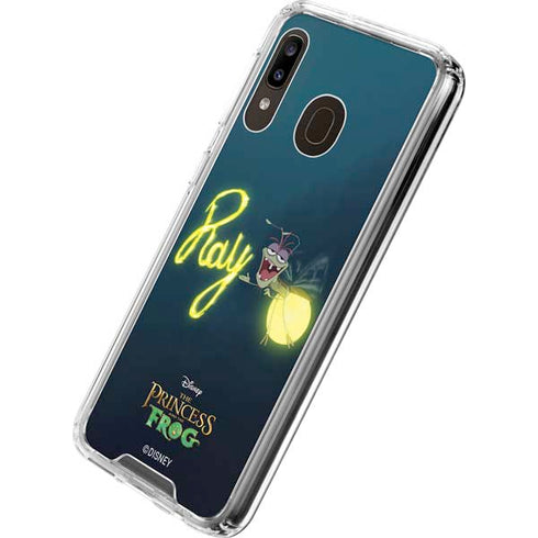 Disney Princess and The Frog Ray Galaxy A30 Clear Case