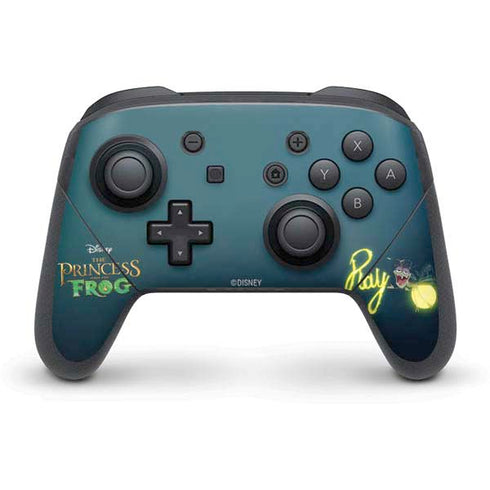 Disney Princess and The Frog Ray Nintendo Switch Pro Controller Skin