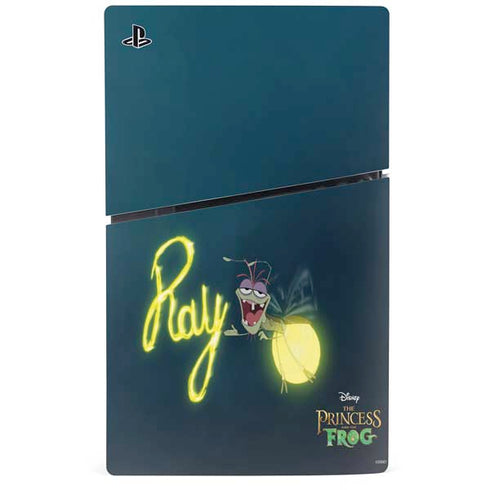 Disney Princess and The Frog Ray PS5 Slim Disk Console Skin