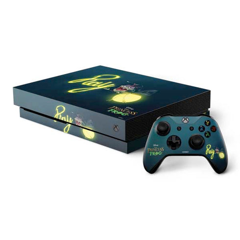 Disney Princess and The Frog Ray Xbox One X Bundle Skin