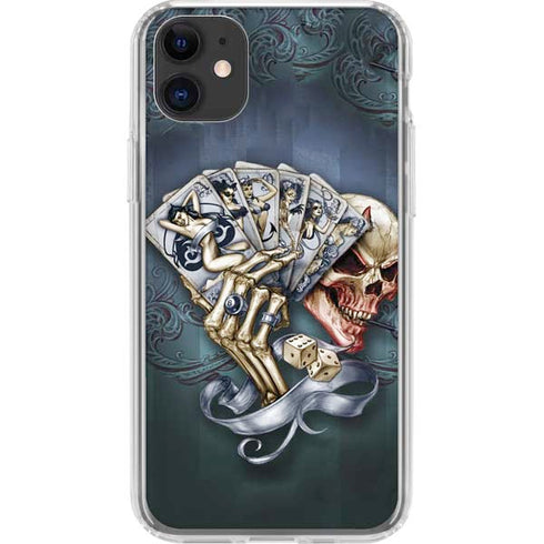 Alchemy Carta Read Em and Weep iPhone 11 Clear Case