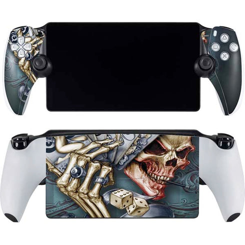 Alchemy Carta Read Em and Weep PlayStation Portal Remote Player Skin
