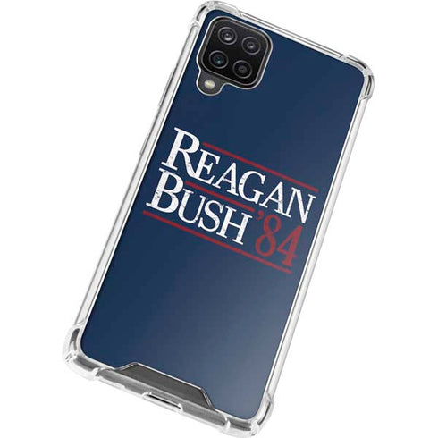 Reagan Bush 84 Galaxy A12 Clear Case