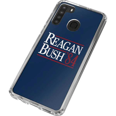 Reagan Bush 84 Galaxy A21 Clear Case