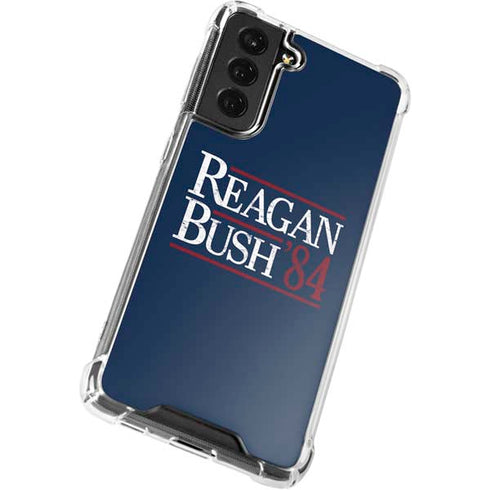 Reagan Bush 84 Galaxy S21 FE Clear Case