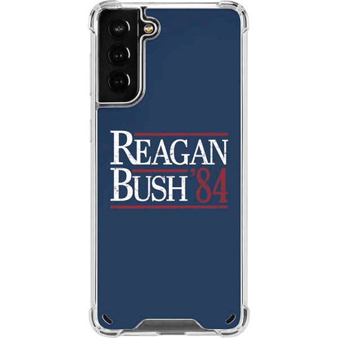 Reagan Bush 84 Galaxy S21 Plus 5G Clear Case