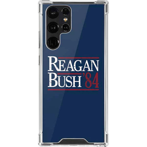 Reagan Bush 84 Galaxy S22 Ultra Clear Case