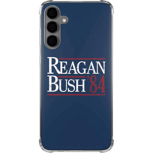 Reagan Bush 84 Galaxy S24 Plus Clear Case