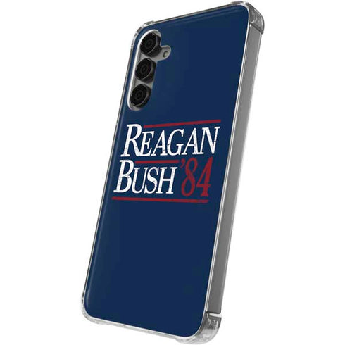 Reagan Bush 84 Galaxy S24 Plus Clear Case