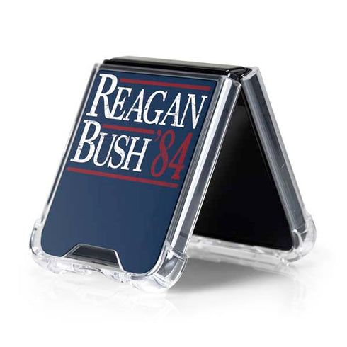 Reagan Bush 84 Galaxy Z Flip5 5G Clear Case