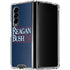 Reagan Bush 84 Galaxy Z Fold4 5G Clear Case