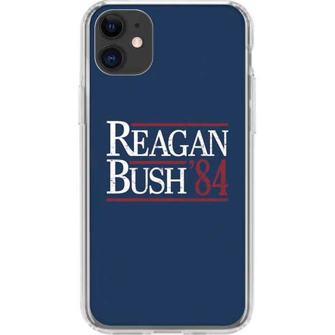 Reagan Bush 84 iPhone 11 Clear Case