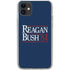 Reagan Bush 84 iPhone 11 Clear Case