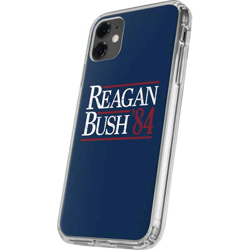 Reagan Bush 84 iPhone 11 Clear Case