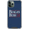 Reagan Bush 84 iPhone 11 Pro Max Clear Case