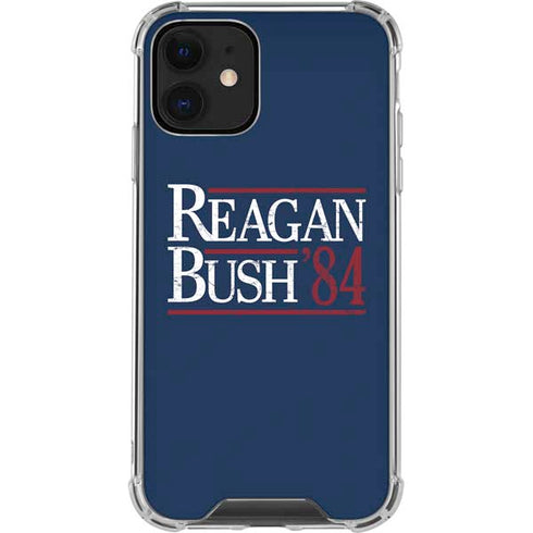 Reagan Bush 84 iPhone 12 Clear Case