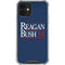 Reagan Bush 84 iPhone 12 Clear Case