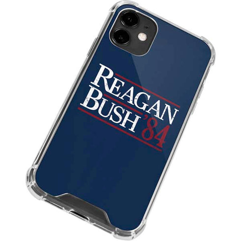 Reagan Bush 84 iPhone 12 Clear Case