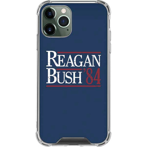 Reagan Bush 84 iPhone 12 Pro Clear Case