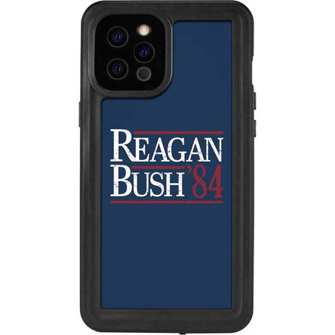 Reagan Bush 84 iPhone 12 Pro Max Waterproof Case