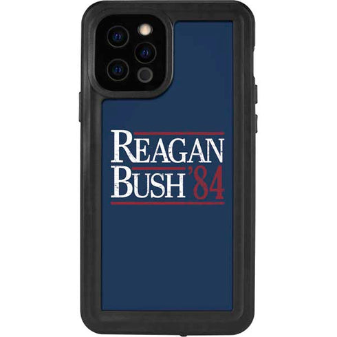 Reagan Bush 84 iPhone 12 Pro Waterproof Case