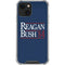 Reagan Bush 84 iPhone 14 Plus Clear Case